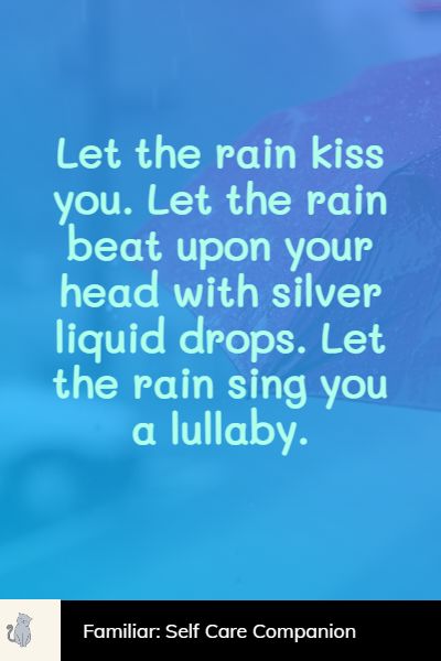 short rain quotes