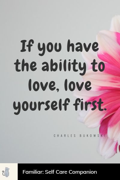 inspirational love yourself quotes