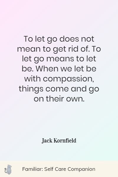 short letting go quotes