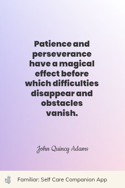 power of patience quotes