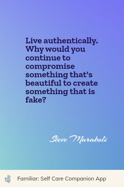 short authenticity quotes