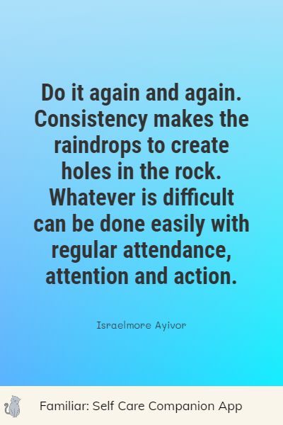 powerful consistency quotes