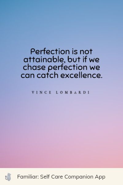 perfection quotes