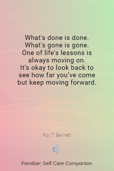 deep moving forward quotes