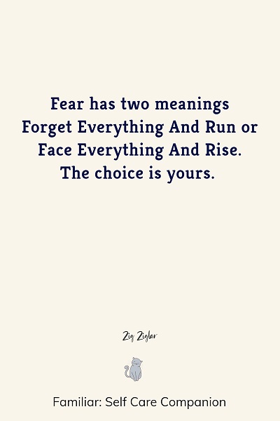 famous fear quotes