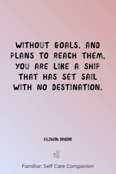 goals quotes