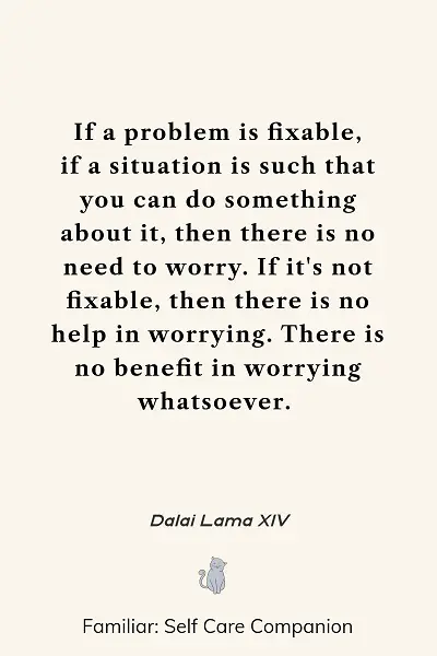 profound stop worrying quotes