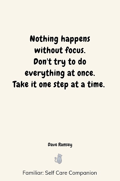deep one step at a time quotes