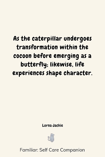 uplifting transformation quotes