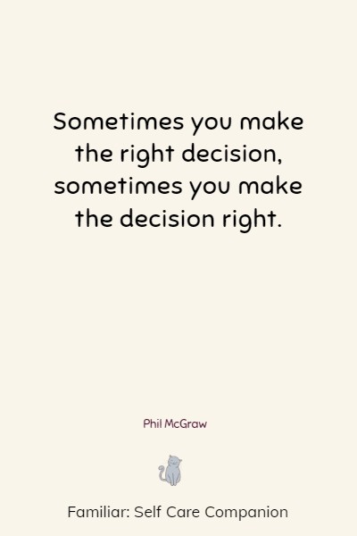 decision quotes