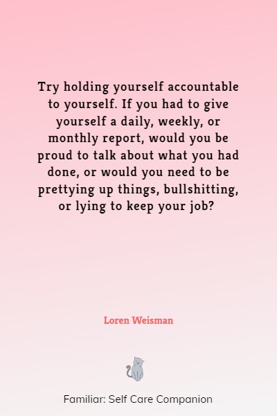 positive accountability quotes