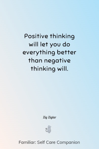 positive thinking quotes