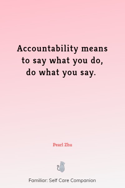 uplifting accountability quotes