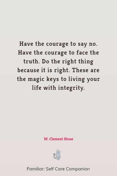 empowering integrity quotes